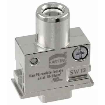 HARTING Heavy Duty Power Connector Module, Female, Han-Modular Series, 1 Contacts - 09140012732 product image