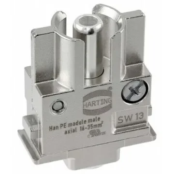 HARTING Heavy Duty Power Connector Module, Male, Han-Modular Series, 1 Contacts - 09140012633 product image