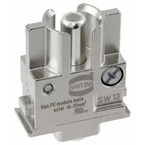 HARTING Heavy Duty Power Connector Module, Male, Han-Modular Series, 1 Contacts - 09140012633 product image