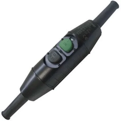 Kopp Inline Mains RCD Connector PRCD 3 Pole ,Rated At 16 A, 30 mA,230 V ac - 196001003 product image