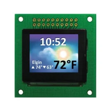 NEWHAVEN DISPLAY INTERNATIONAL 1.27in Full Colour TFT matrix OLED Display 128 x 96pixels PCB Mount Parallel Interface - NHD-1.27-12896UGC3 product image