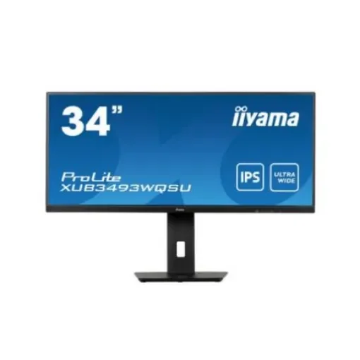 iiyama ProLite 34in LED Monitor, 3440 x 1440 - XUB3493WQSU-B5 product image