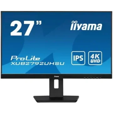 iiyama ProLite 27in LED Monitor, 3840 x 2160 - XUB2792UHSU-B6 product image