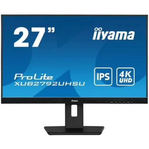 iiyama ProLite 27in LED Monitor, 3840 x 2160 - XUB2792UHSU-B6 product image