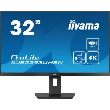 iiyama ProLite 32in LED Monitor, 3840 x 2160 - XUB3293UHSN-B5 product image