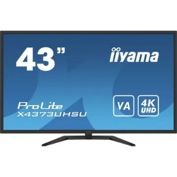iiyama ProLite 43in LCD Monitor, 3840 x 2160 - X4373UHSU-B1 product image