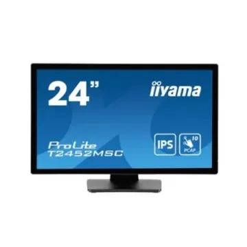 iiyama ProLite 24in LCD Monitor, 1920 x 1080 - T2452MSC-B1 product image
