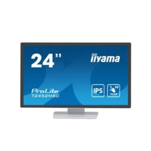 iiyama ProLite 24in LCD Monitor, 1920 x 1080 - T2452MSC-W1 product image