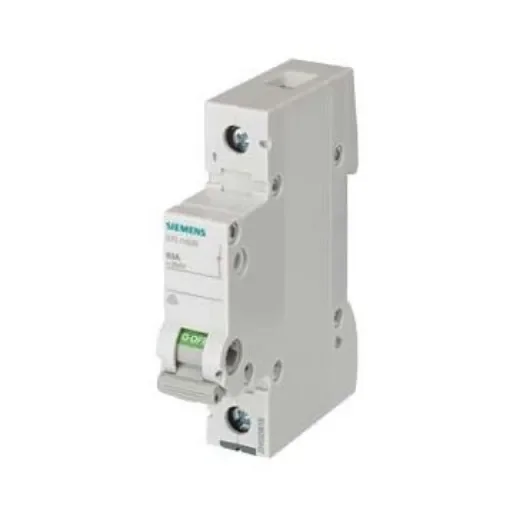 Siemens 1P Pole Isolator Switch - 32A Maximum Current - 5TL1132-0 product image