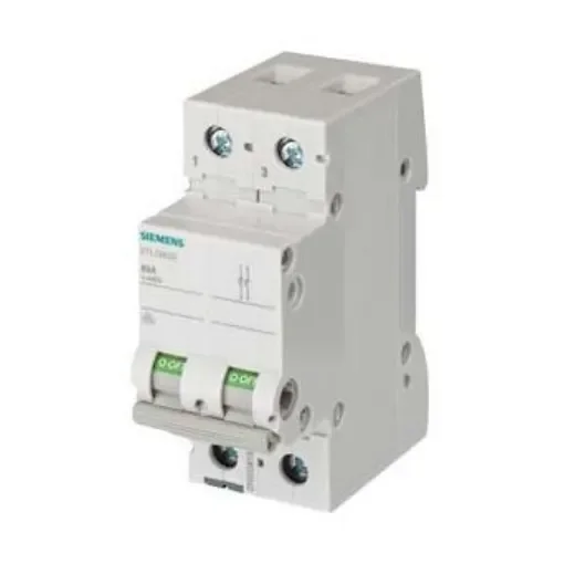 Siemens 2P Pole Isolator Switch - 125A Maximum Current - 5TL1292-0 product image