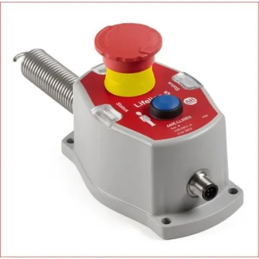 Allen Bradley Guardmaster 440E Rope Pull Switch, 100m, Straight - 440E-LL5SE5 product image