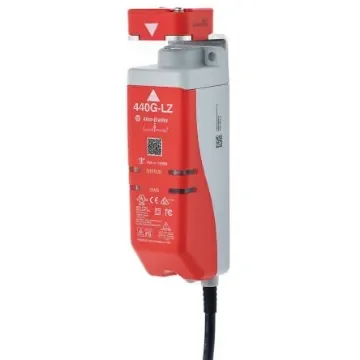 Allen Bradley Guardmaster 440G-LZ Series Solenoid Interlock Switch, Power to Lock, 24V dc, Actuator Included - 440G-LZS21STLA product image