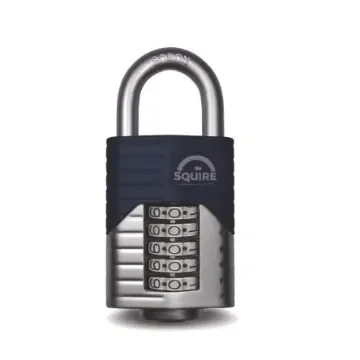 Squire Combination Weatherproof Die Cast Combination Padlock, 10mm Shackle, 60mm Body - RS VULCAN COMBI 60 product image