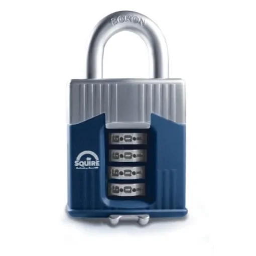 Squire Combination Weatherproof Steel Combination Padlock, 8mm Shackle, 45mm Body - RS WARRIOR COMBI 45 product image