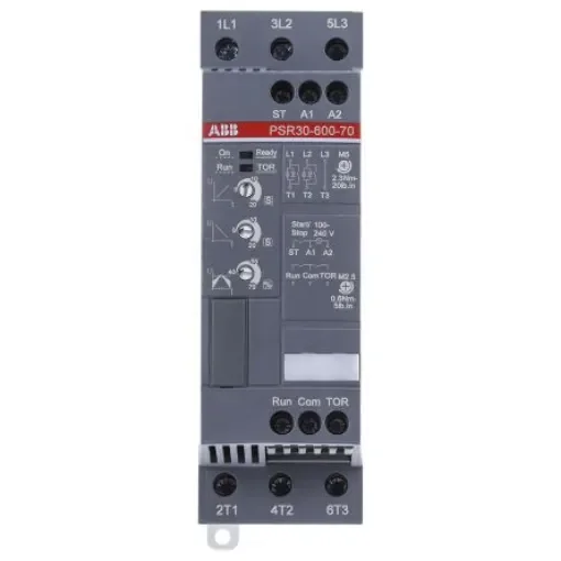 ABB Soft Starter, , 15 kW, 600 V ac, 3 Phase, IP20 - 1SFA896109R7000 product image
