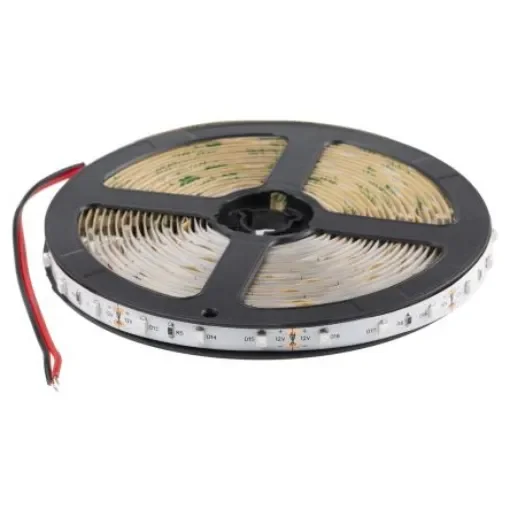 RS PRO 12V Green LED Strip Light, 5m Length - 1533627 product image