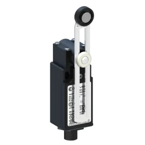 RS PRO Roller Lever Limit Switch, NO/NC, IP65, DPST, Plastic Housing, 400V ac Max, 10A Max - 1533965 product image