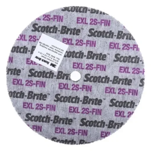 3M Scotch-Brite EXL XL-UW Silicon Carbide Grinding Wheel, 150mm Diameter, Very Fine - XL-UW 09836 product image