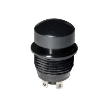 C & K Push Button Switch, Momentary, Panel Mount, 12.3mm Cutout, SPDT, 32V dc, IP68 - NP8E2D203QE product image