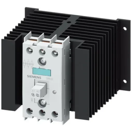 Siemens SIRIUS Contactor, 110 V Coil, 3-Pole, 40 A, 3NO, 600 V - 3RF2440-1AC35 product image