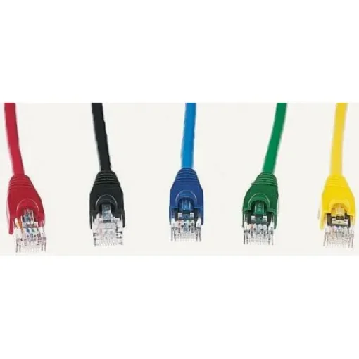 Brand-Rex, 5m Cat6, Green RJ45 to Male RJ45 Male, S/FTP Shielded, Terminated LSZH Sheath - C6CPCS050-588HB product image
