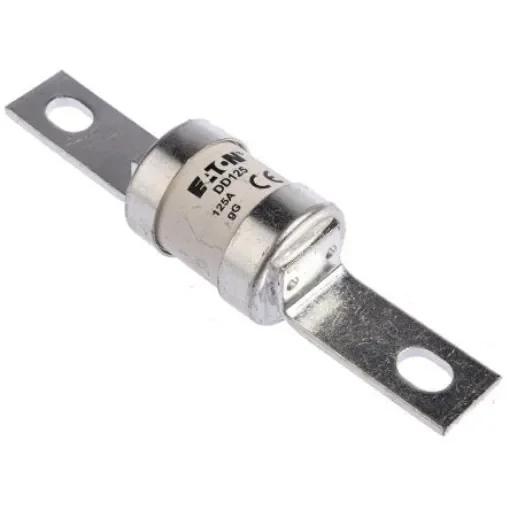 Eaton 125A British Standard Fuse, B2, 415V ac, 111mm - DD125 product image