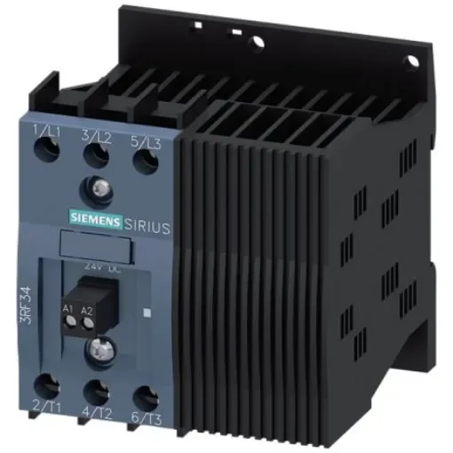 Siemens SIRIUS SIRIUS Contactor, 110-230 V AC Coil, 3-Pole, 16 A, 2NO, 600 V - 3RF3416-1BB26 product image