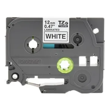 Brother Black on White Label Printer Tape, 8 m Length, 12 mm Width - TZe-231 product image