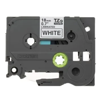 Brother Black on White Label Printer Tape, 8 m Length, 18 mm Width - TZe-241 product image