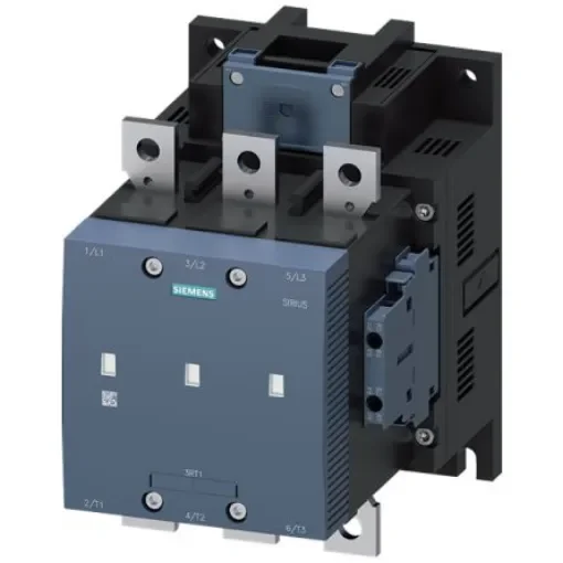 Siemens SIRIUS SIRIUS Contactor, 42-48 V AC/DC Coil, 3-Pole, 300 A, 400 kW, 2 NO + 2 NC, 1 kV - 3RT1266-6AD36 product image