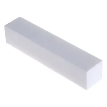 Machinable Glass Ceramic Square Bar, 100mm L, 20mm W, 20mm H - 1583146 product image