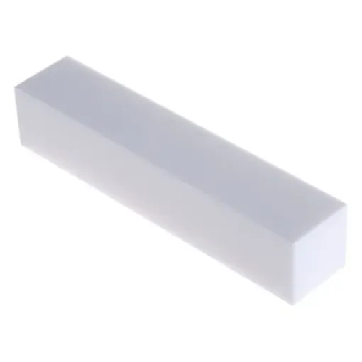 Machinable Glass Ceramic Square Bar, 100mm L, 20mm W, 20mm H - 1583146 product image