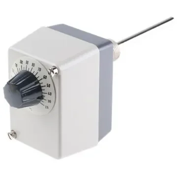 Jumo Capillary Thermostat, +150°C Max, NO/NC, Manual Reset, Surface Mount - 603021/01-1-043-30-0-00-20-13-46-100-8-6/000 product image