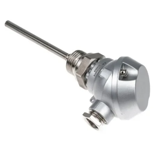 Jumo PT100 RTD Sensor, 6mm Dia, 100mm Long, 2 Wire, G1/2, Class B +400°C Max - 902030/10-402-1003-1-6-100-104/000 product image