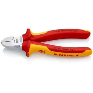 Knipex Knipex VDE/1000V Insulated Diagonal Cutter - 70 06 160 product image