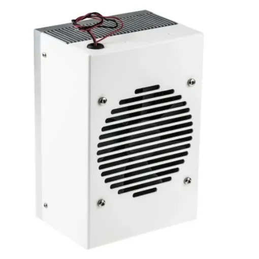 Thermo Electric Devices Heatsink, Universal Rectangular Alu with fan, 0.06K/W, 200 x 135 x 98mm - TDX3358/200FMF12G product image
