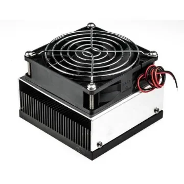 Thermo Electric Devices Heatsink, Universal Rectangular Alu, 0.16K/W, 100 x 101.6 x 77mm - TDEX3132/100/FMF12G product image