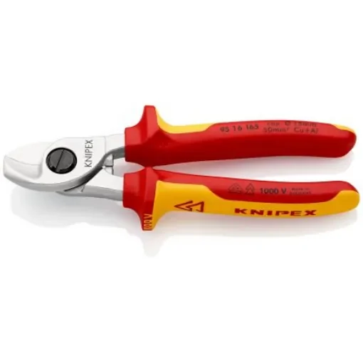 Knipex Knipex VDE/1000V Insulated Cable Cutters - 95 16 165 product image