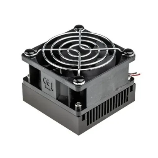 Thermo Electric Devices Heatsink, Universal Square Alu with fan, 0.5K/W, 60 x 60 x 47mm - TDEX6015/TH12G product image