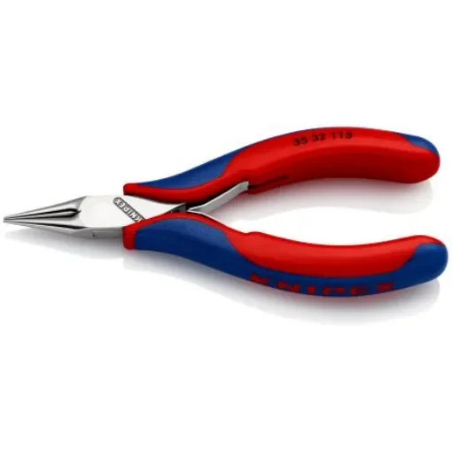 Knipex 35 32 Long Nose Pliers, 115 mm Overall, Straight Tip, 22,5mm Jaw - 35 32 115 product image