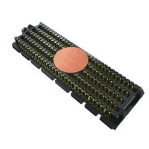Samtec SEAM Series Straight Surface Mount PCB Header, 500 Contact(s), 1.27mm Pitch, 10 Row(s), Shrouded - SEAM-50-02.0-S-10-2-A-K-TR product image