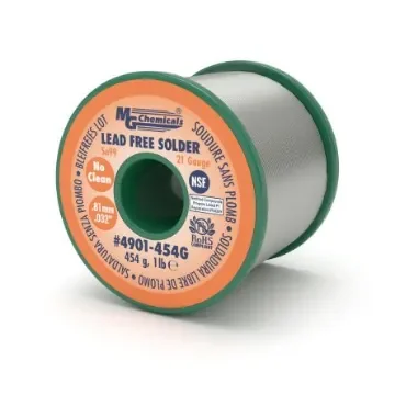 MG Chemicals Wire, 0.81mm Solder - 4901-454G product image