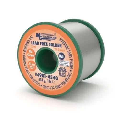 MG Chemicals Wire, 0.81mm Solder - 4901-454G product image