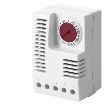 Siemens Hygrostat, Adjustable, 40%RH, 230 V ac, Mounting Clip - 8MR2170-1AF product image