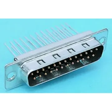 HARTING 0967 37 Way Panel Mount D-sub Connector Plug, 2.76mm Pitch - 09670375607 product image