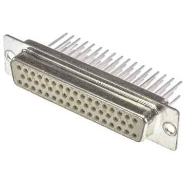 HARTING 0967 50 Way Panel Mount D-sub Connector Socket, 2.76mm Pitch - 09670504707 product image