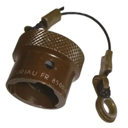 Souriau Sunbank by Eaton 851 MIL-C-26482 G Series 1 Male Dust Cap, Shell Size 8, Metal - 850002B product image