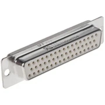 HARTING 50 Way Panel Mount D-sub Connector Socket, 2.77mm Pitch - 09670504704 product image