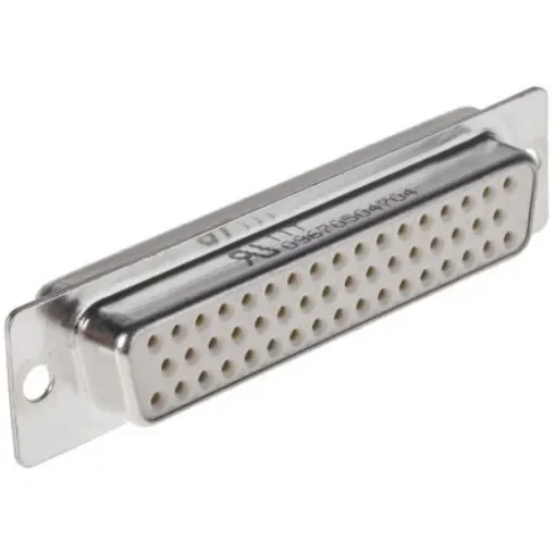 HARTING 50 Way Panel Mount D-sub Connector Socket, 2.77mm Pitch - 09670504704 product image