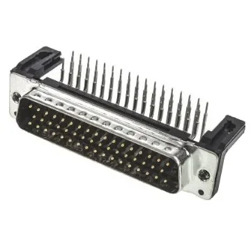 Harting D-Sub Standard 50 Way Right Angle Through Hole D-sub Connector Plug, 2.76mm Pitch, with Boardlocks, M3 Threaded - 09665227801 product image